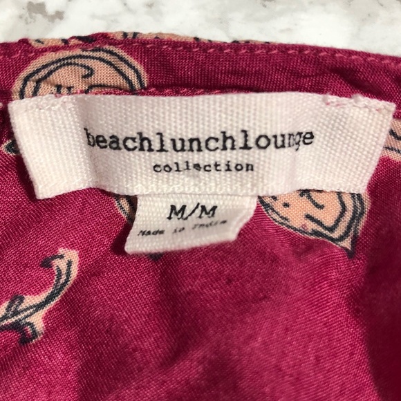 BeachLunchLounge Medium pink bell sleeve boho top - Picture 4 of 5